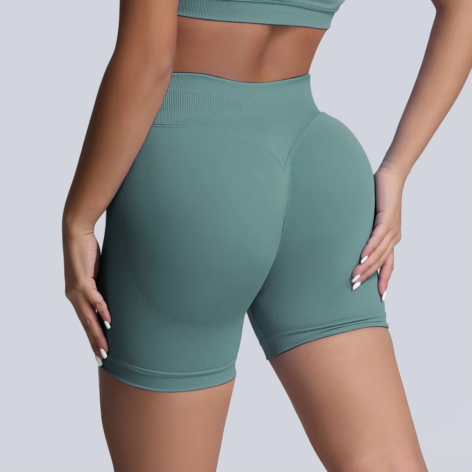 SculptFit™ High-Waist Compression Shorts