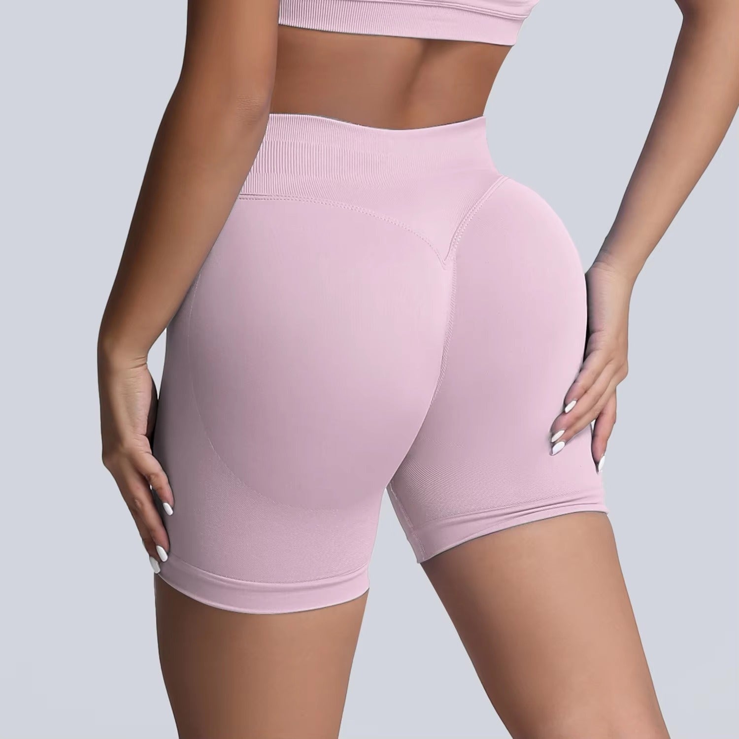 SculptFit™ High-Waist Compression Shorts