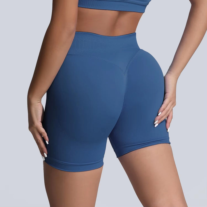 SculptFit™ High-Waist Compression Shorts